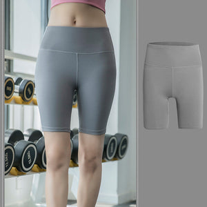 Skinny gymbroek met stretch en hoge taille