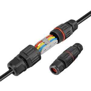 Waterdichte elektrische draadconnector voor buiten