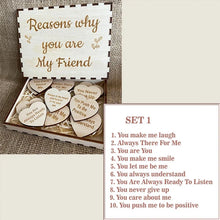 Afbeelding in Gallery-weergave laden, &quot;Reasons Why You Are My Friend&quot; Friendship Gift
