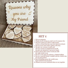 Afbeelding in Gallery-weergave laden, &quot;Reasons Why You Are My Friend&quot; Friendship Gift
