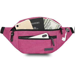 Large Crossbody Fanny Pack Belt Bag