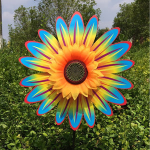 Sonnenblume Windmühle