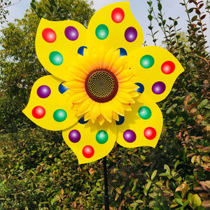 Sonnenblume Windmühle