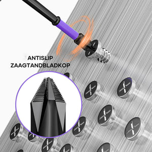 🔩Antislip- en slagvaste bit-kruisschroevendraaierbits🔩