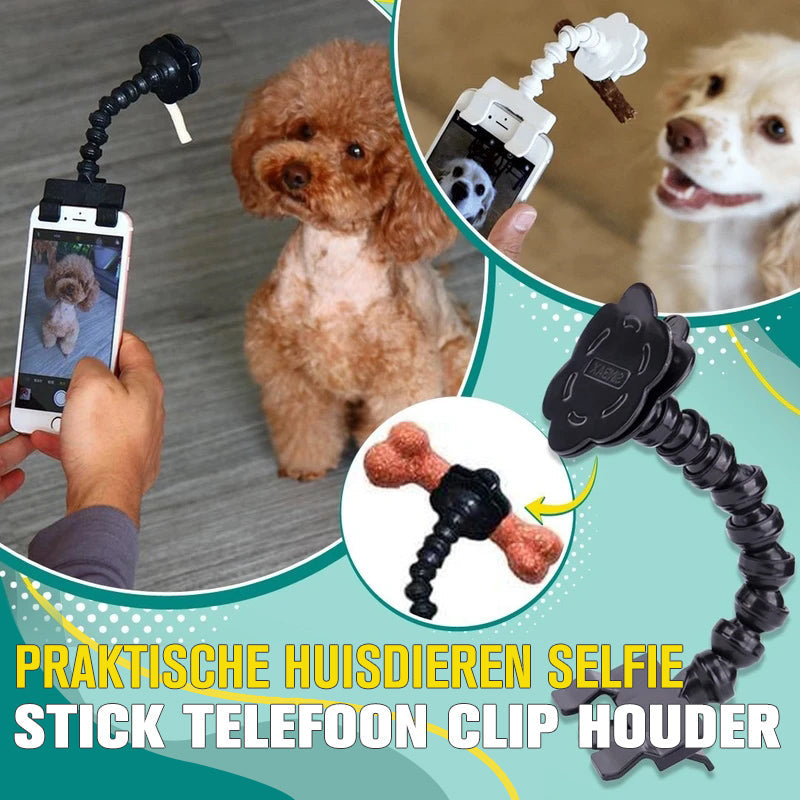 Praktische Selfie Stick-telefoonhouder voor huisdieren