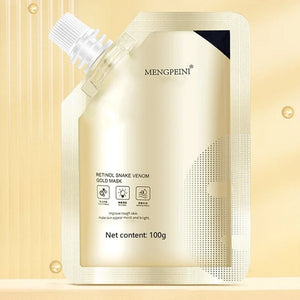 Retinol slangengif gouden masker