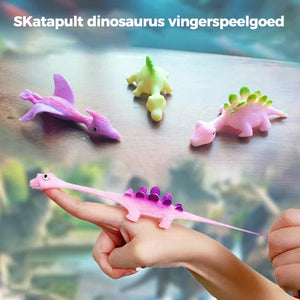 🦖Katapult Dinosaurus Vingerspeelgoed (10st)