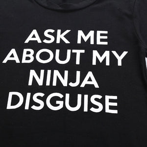 Ninja vermomming T-shirt