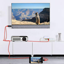 Afbeelding in Gallery-weergave laden, HDMI Monitor Adapter kabel voor iPhone/Android naar TV
