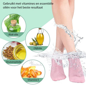 Dames Foot Spa Pedicure siliconen sokken