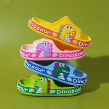 Afbeelding in Gallery-weergave laden, Dinosaurus zachte bodem Antislip kinderpantoffels
