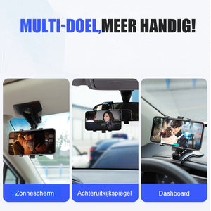 Universele autodashboard telefoonhouder