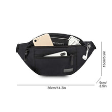 Afbeelding in Gallery-weergave laden, Large Crossbody Fanny Pack Belt Bag
