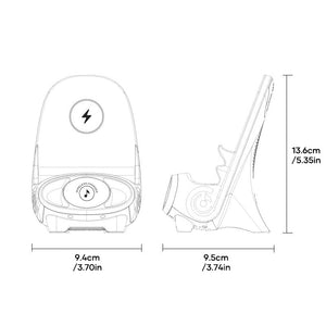 Mini stoel draadloze snellader multifunctionele telefoonhouder