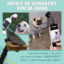 Afbeelding in Gallery-weergave laden, Praktische Selfie Stick-telefoonhouder voor huisdieren
