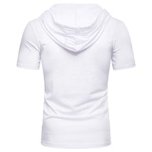 Afbeelding in Gallery-weergave laden, Zomer casual heren t-shirt met trekkoord
