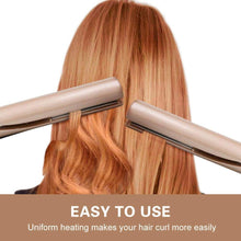 Afbeelding in Gallery-weergave laden, Hirundo 2-IN-1 Silky Hair Straightener &amp; Curling Iron
