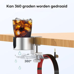 360 graden draaibare bekerhouder