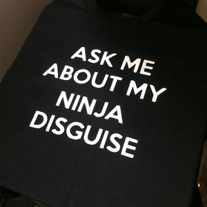 Ninja vermomming T-shirt