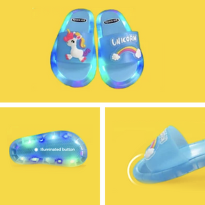 LED Happy Slippers For Children