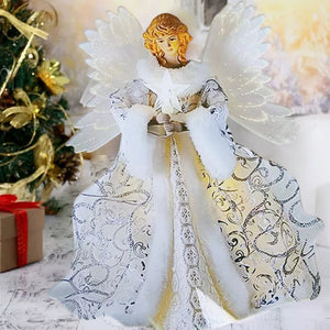 🎄👼🏽Kerstengel Acryl platte decoratie