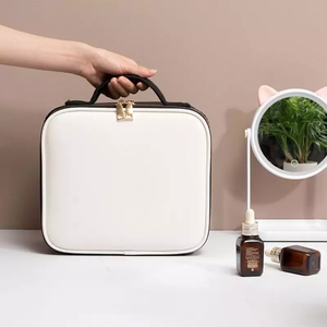 Makeup Bag with LED Mirror