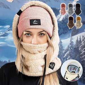 Sherpa capuchon met skimasker