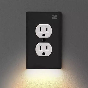 Outlet Wall Plate With Night Lights