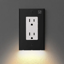 Afbeelding in Gallery-weergave laden, Outlet Wall Plate With Night Lights
